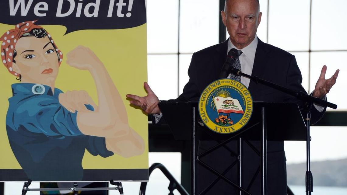 With high approval, Jerry Brown is California’s ‘Teflon governor’