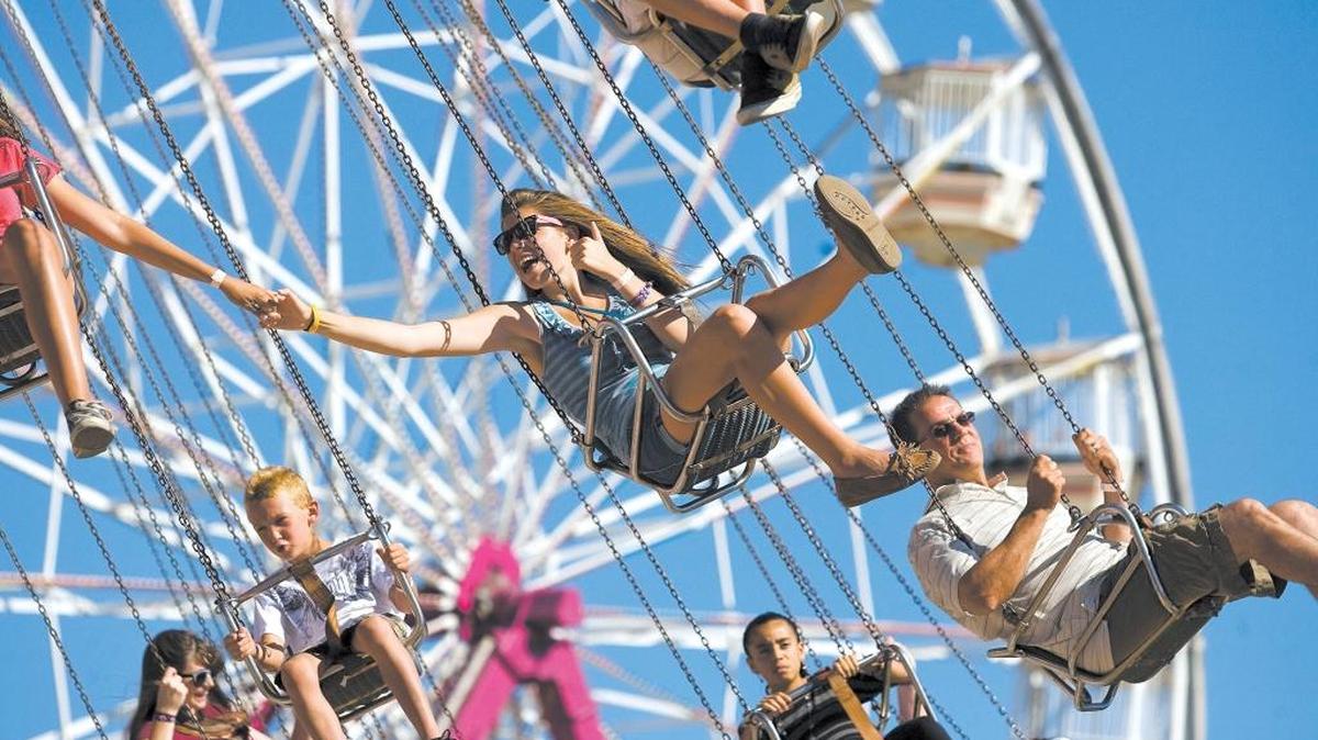 Temperatures at the fair are expected to cool significantly this weekend after Friday’s record high.