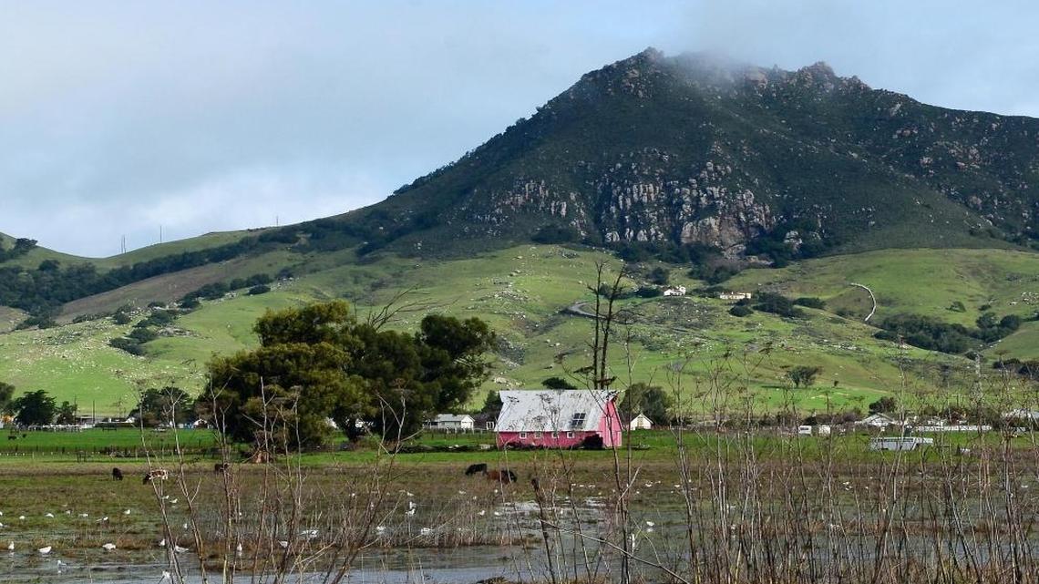 Water flows into the Laguna Lake watershed on Jan. 12.