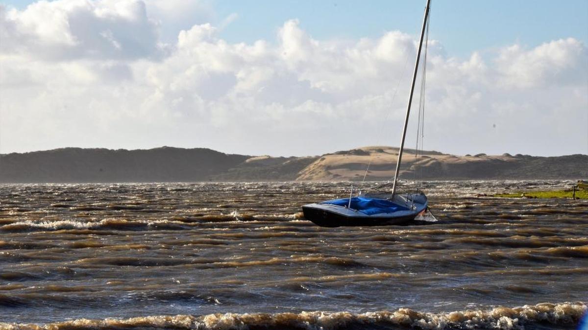 A windy day in Morro Bay.