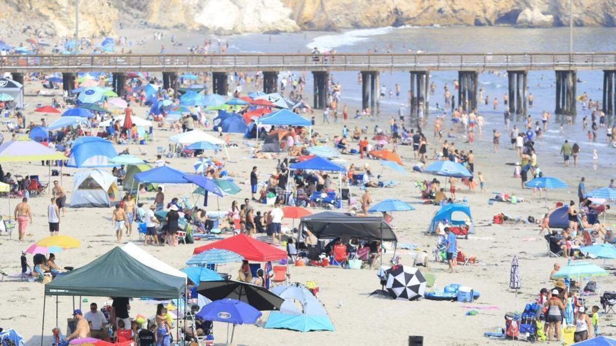 A few days of beach weather is about to give way to a more seasonable fall forecast on the Central Coast.