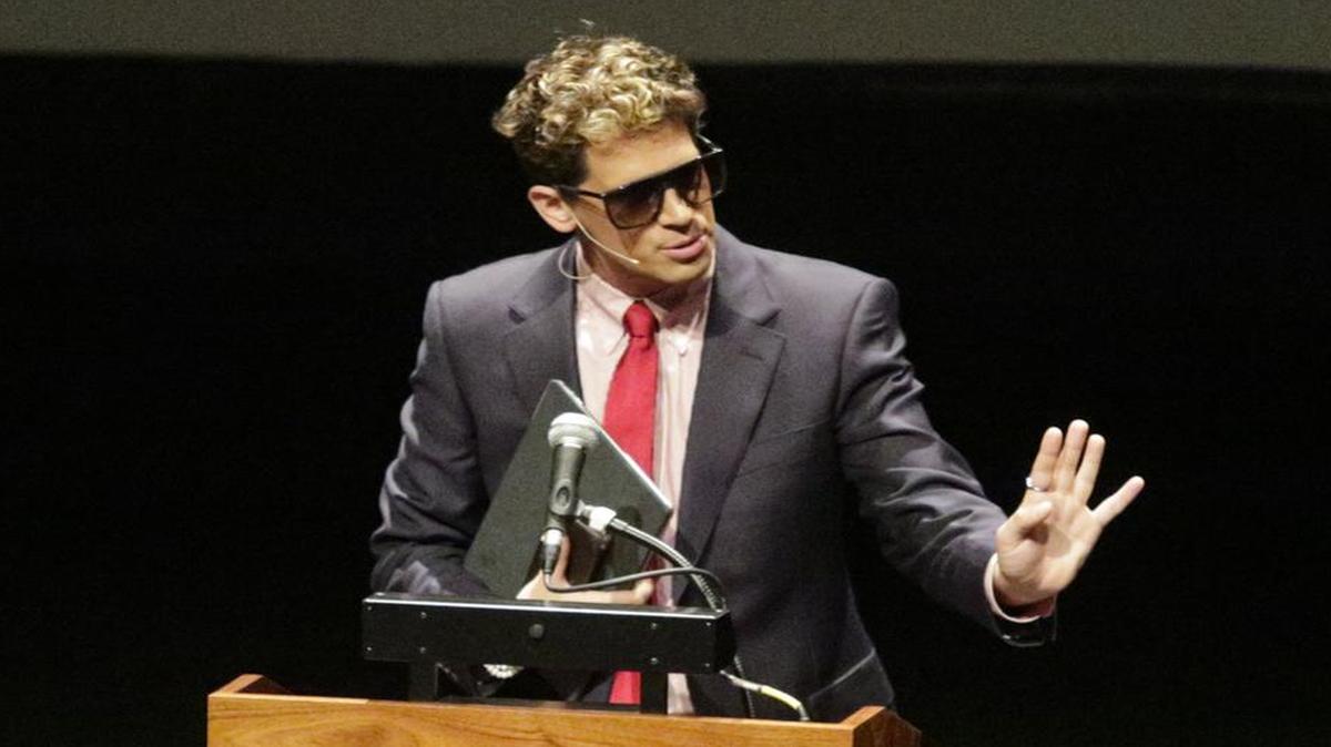 Breitbart editor Milo Yiannopoulos spoke Tuesday, Jan. 31, 2017, at an event sponsored by the Cal Poly College Republicans in Spanos Theatre at Cal Poly.