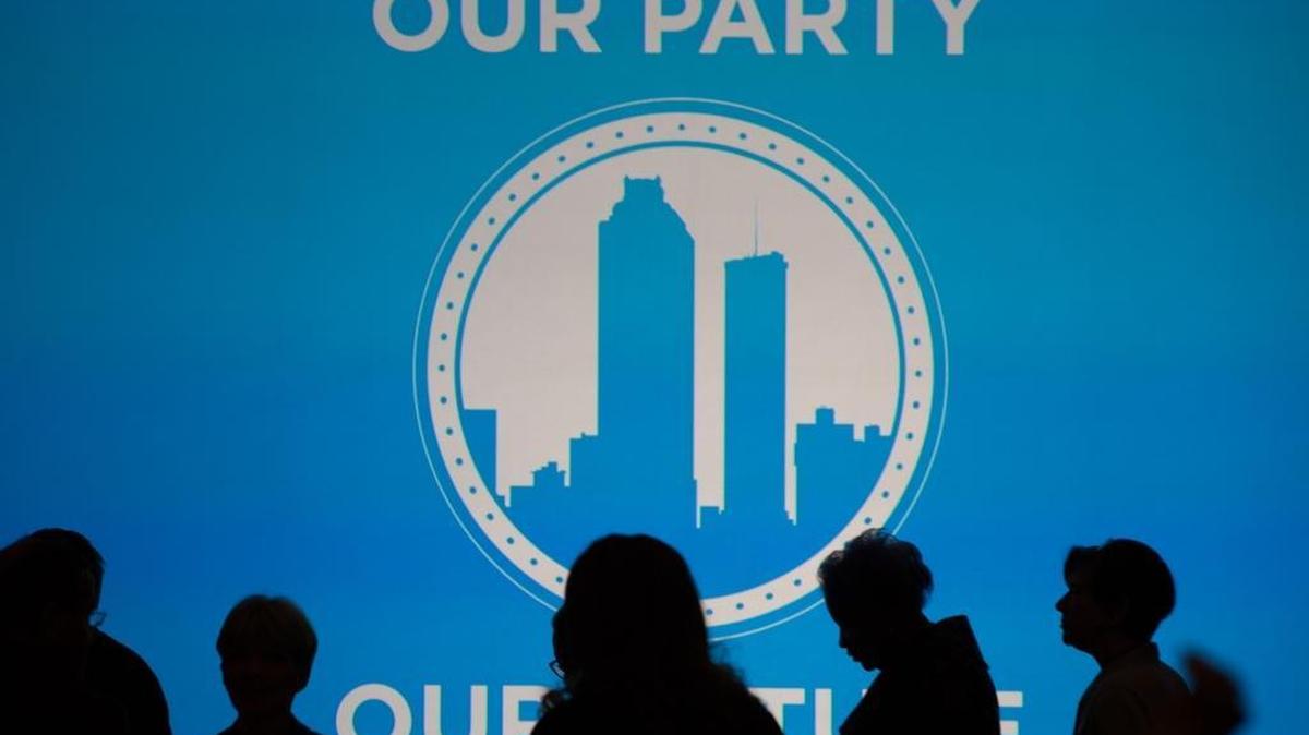 Attendees at the Democratic National Committee’s winter meeting, in Atlanta, Feb. 25, 2017. In Charles Peters’ new book, “We Do Our Part,” the Washington Monthly founder chastises the Democratic Party for catering to the liberal professional class at the expense of blue-collar voters.