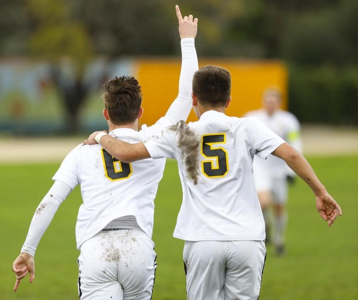 San Luis Obispo High boys soccer players, seen here in a file photo.