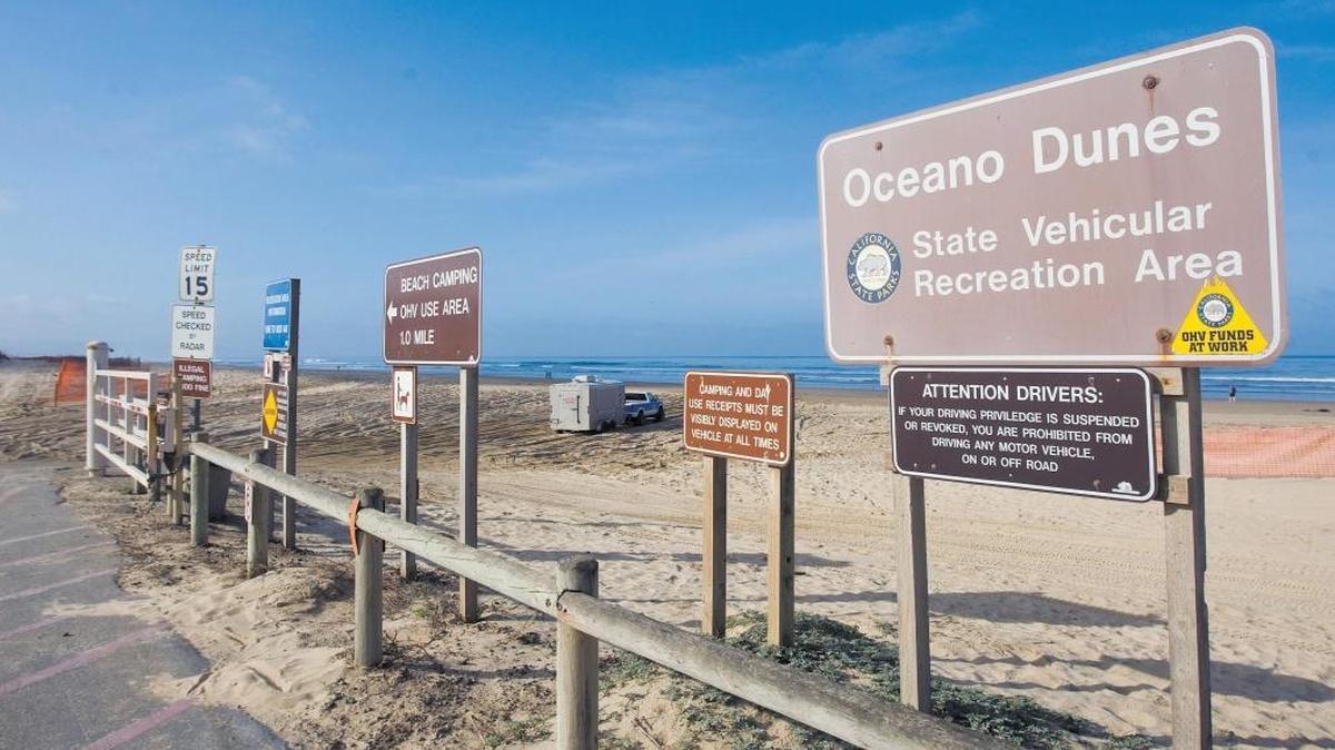 The Oceano Dunes State Vehicle Recreation Area is the only park in California where vehicles are allowed on the beach. Residents of the nearby Nipomo Mesa say dust blowing from the riding area is harming their health.