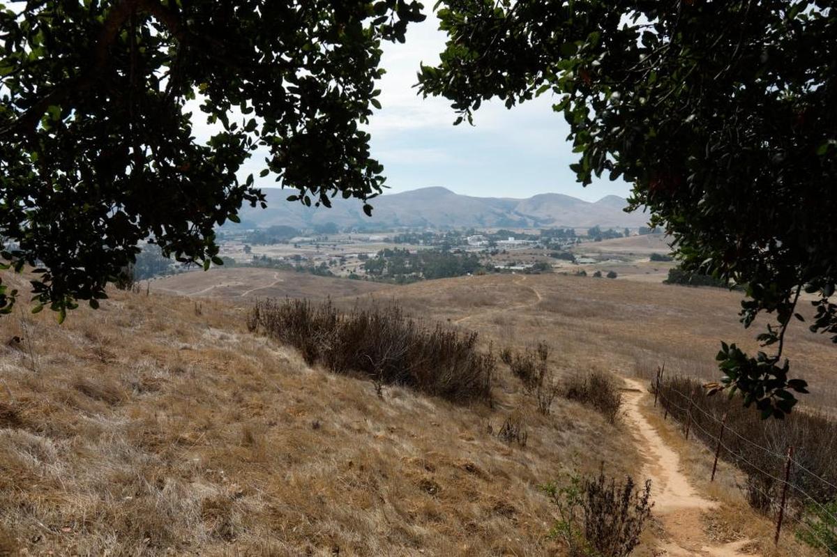 Eagle Rock Trail overlooks El Chorro Regional Park and Dairy Creek Golf Course. Los Osos residents created a plan to move unhoused people to the park, but San Luis Obispo County officials nixed the idea.