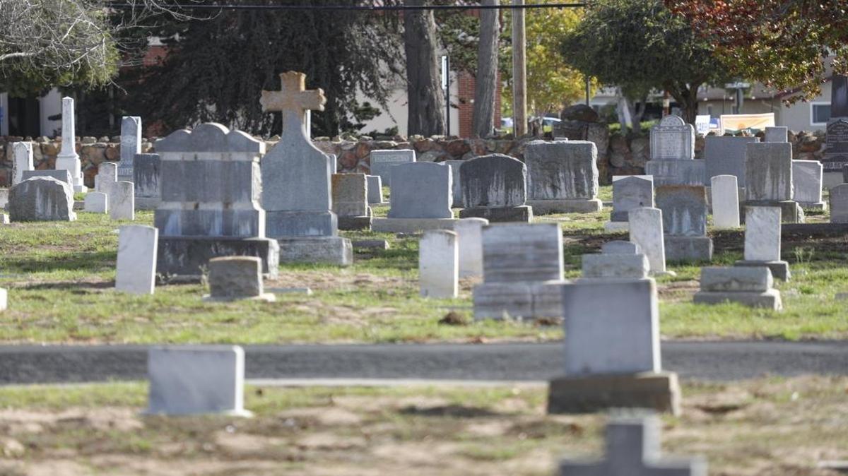 The Arroyo Grande Cemetery.