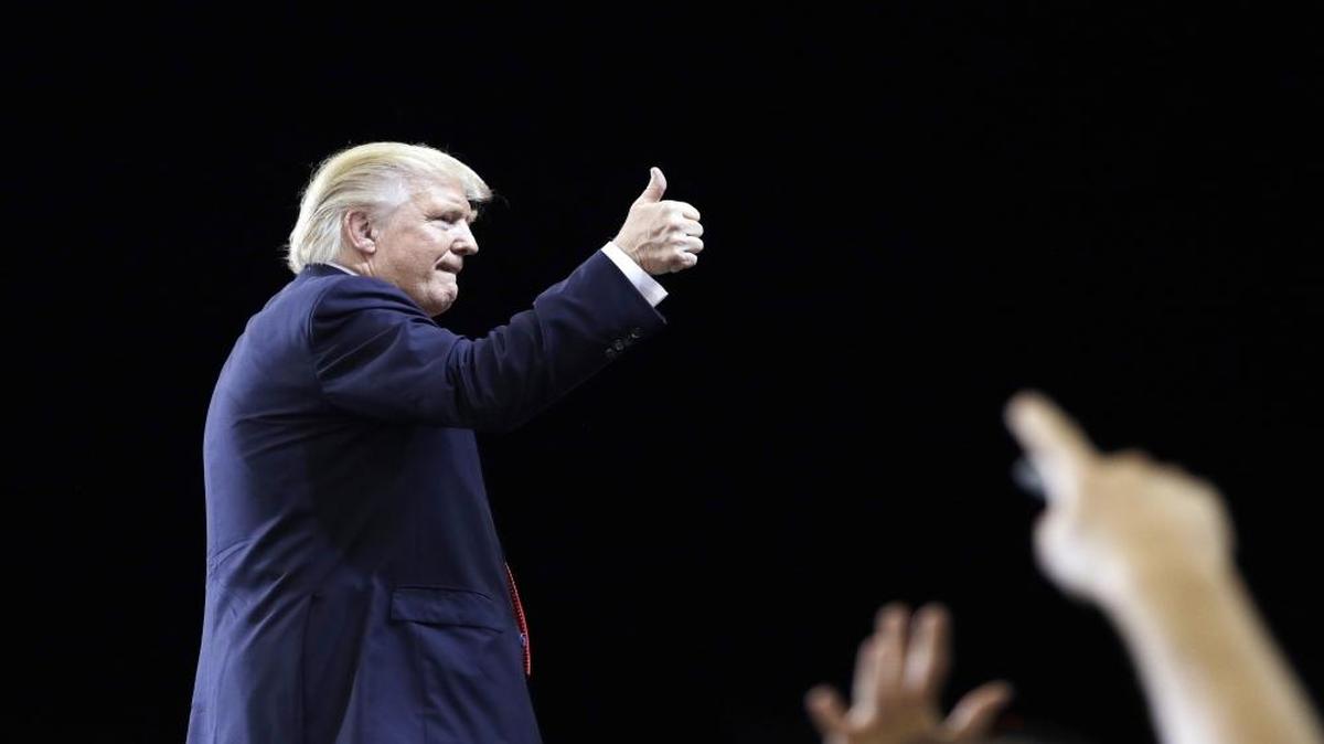 Republican presidential candidate Donald Trump.