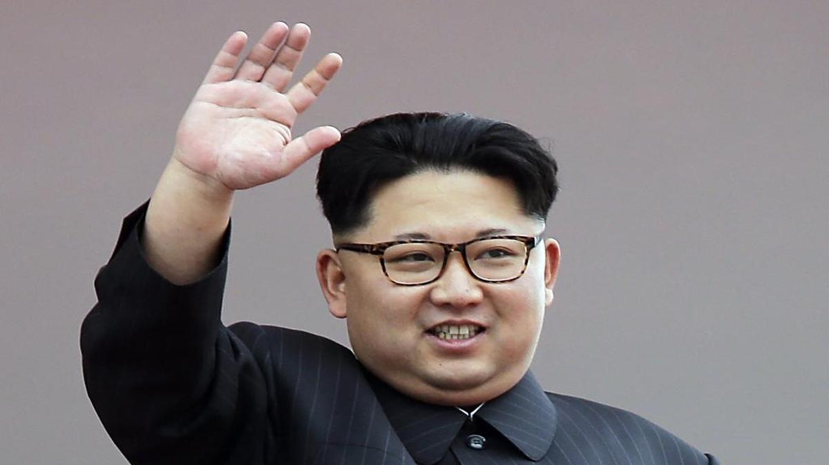 In this May 10, 2016, file photo, North Korean leader Kim Jong Un waves at parade participants at the Kim Il Sung Square in Pyongyang, North Korea.