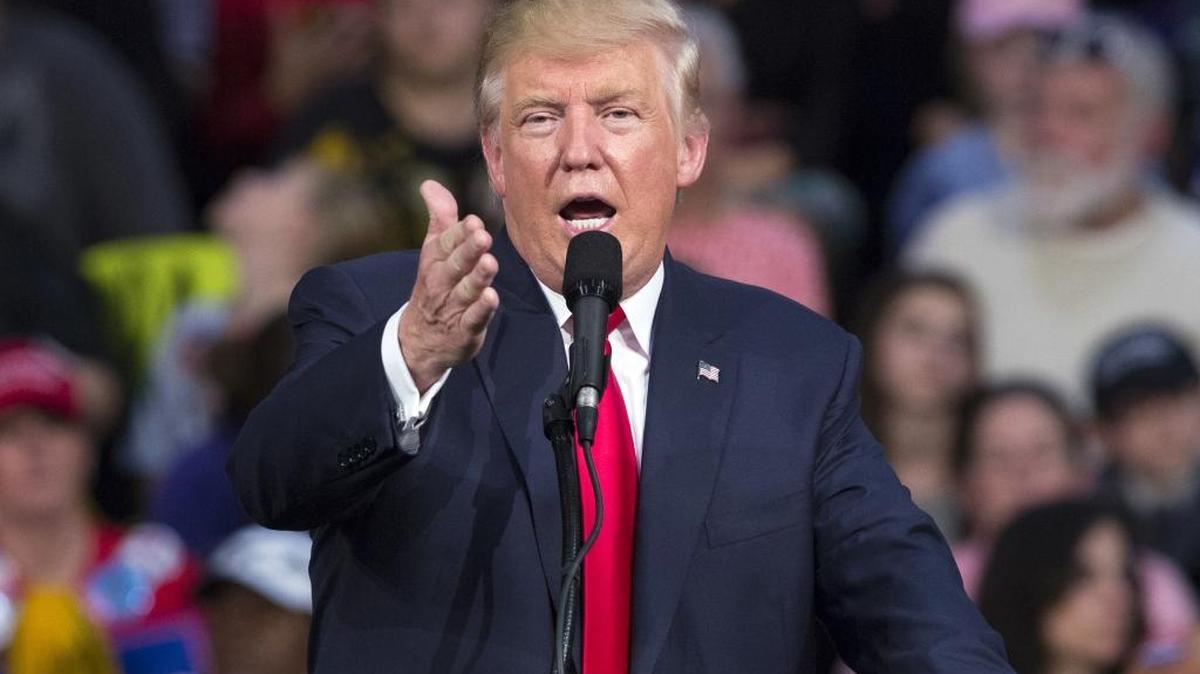 Republican presidential candidate Donald Trump.