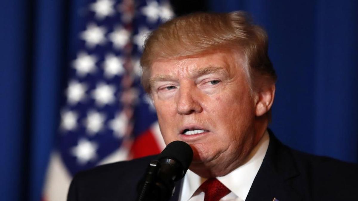 Donald Trump on April 6, 2017.