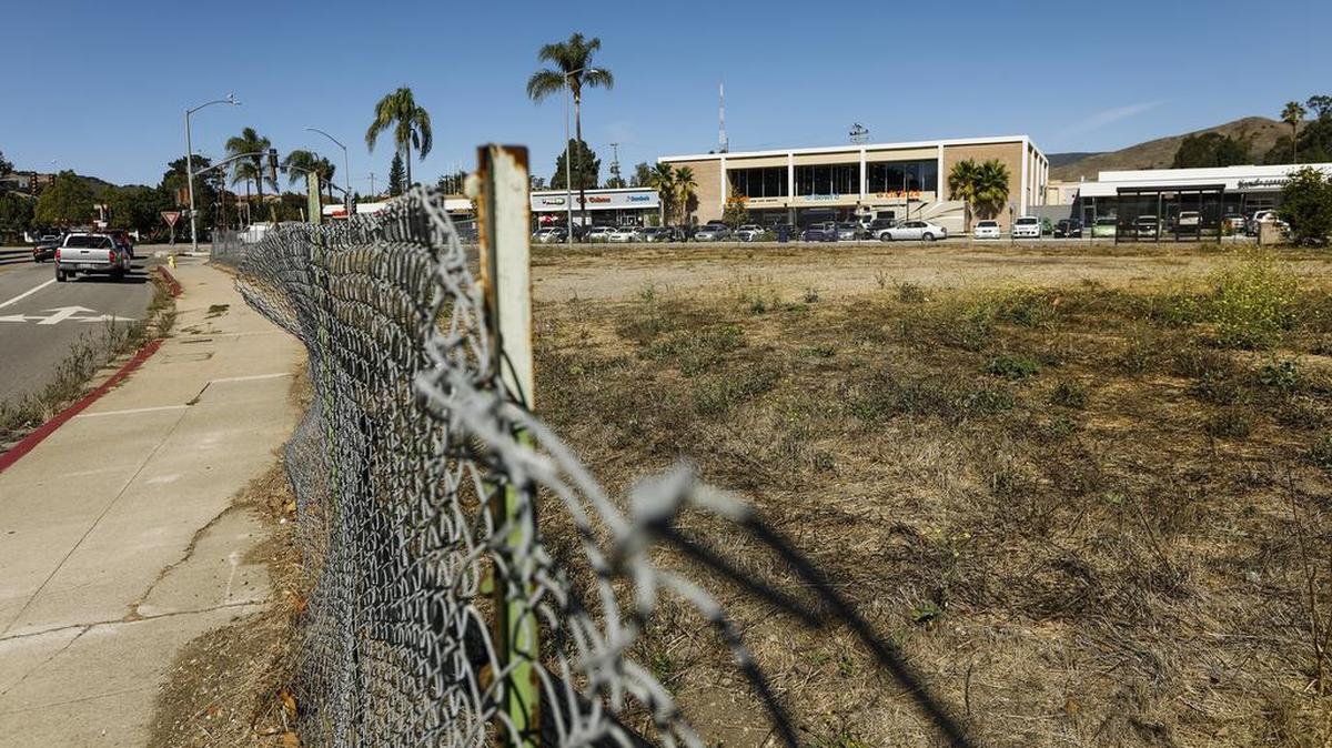 A housing project is being considered for this property at 22 Chorro St., at the corner of Foothill and Chorro.