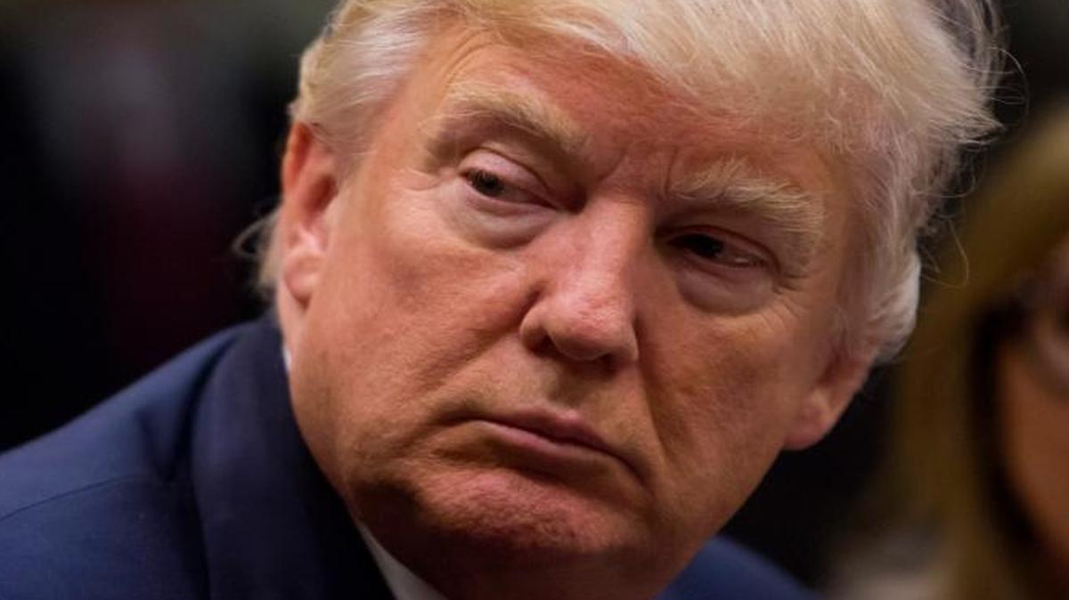 President Donald Trump meets in the Roosevelt Room of the White House in Washington, D.C., on March 31, 2017.