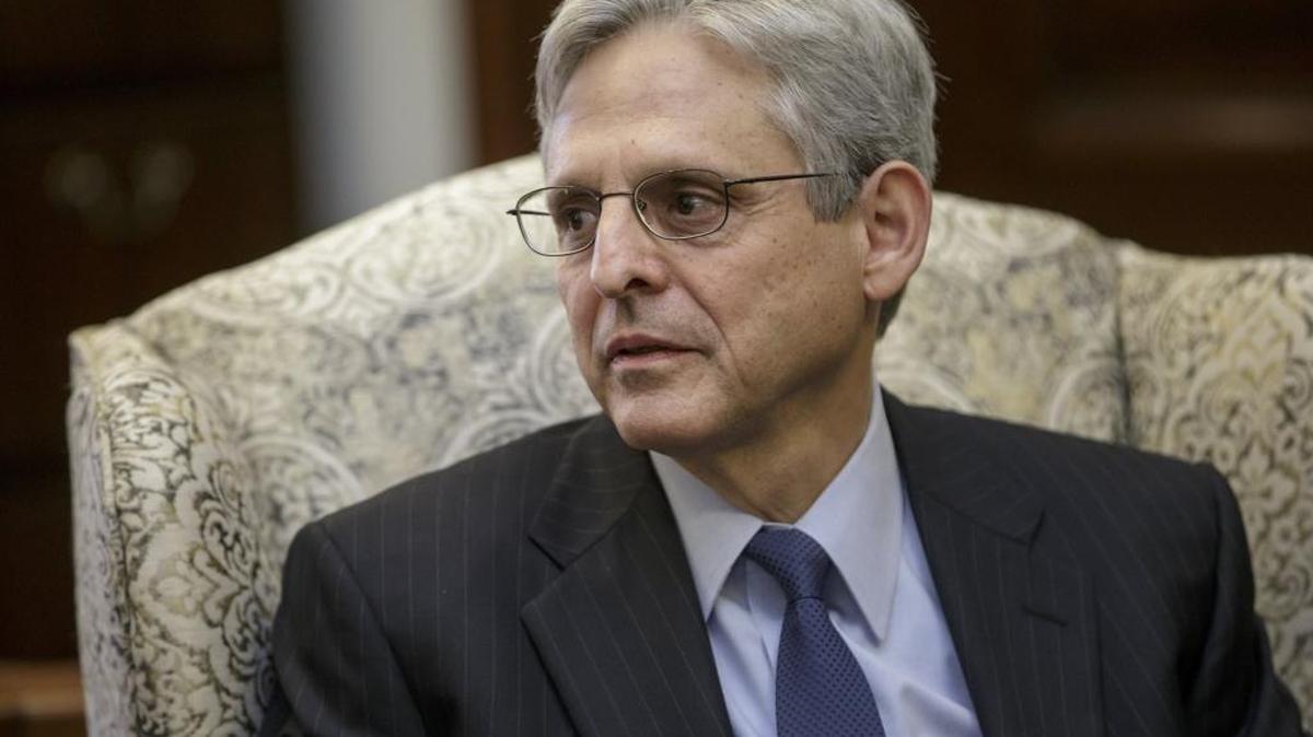 Judge Merrick Garland, President Barack Obama’s choice to replace the late Justice Antonin Scalia on the Supreme Court, is shown during a meeting in Washington on Tuesday, March 22, 2016.