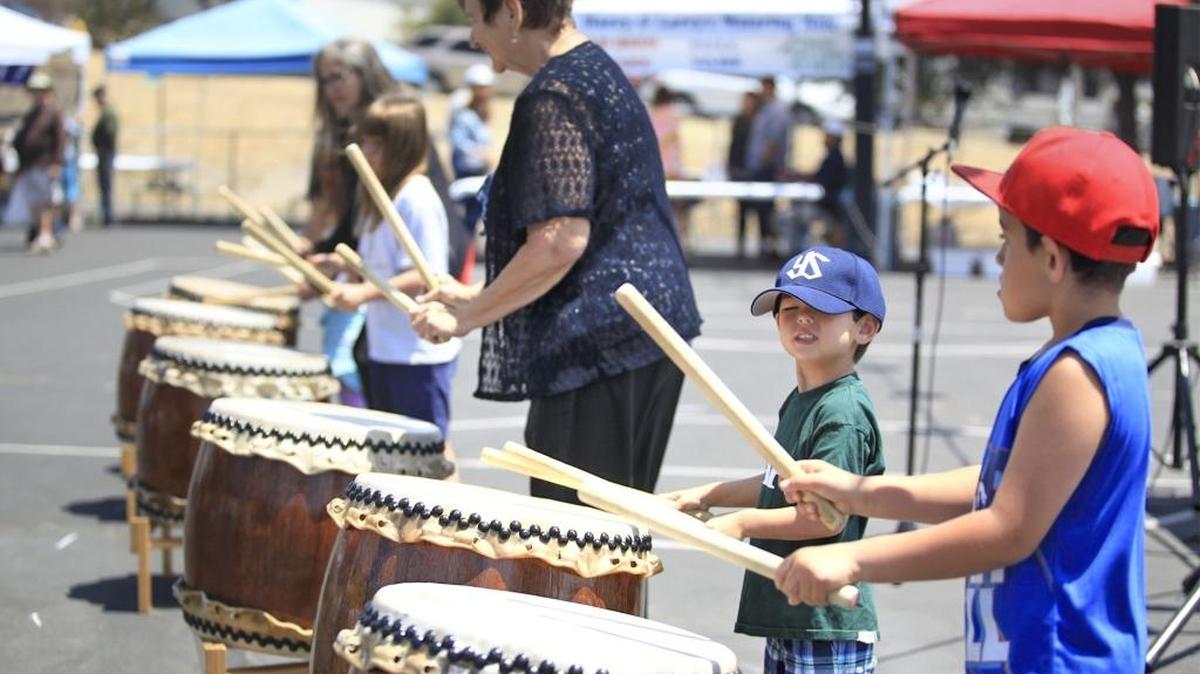 San Luis Obispo Buddhist Church held its Obon Festival on Saturday, Aug. 6. 2016, at St. Patrick Catholic School in Arroyo Grande. The festival featured music, food and craft booths, Bonsai trees, martial arts, taiko and traditional dance.