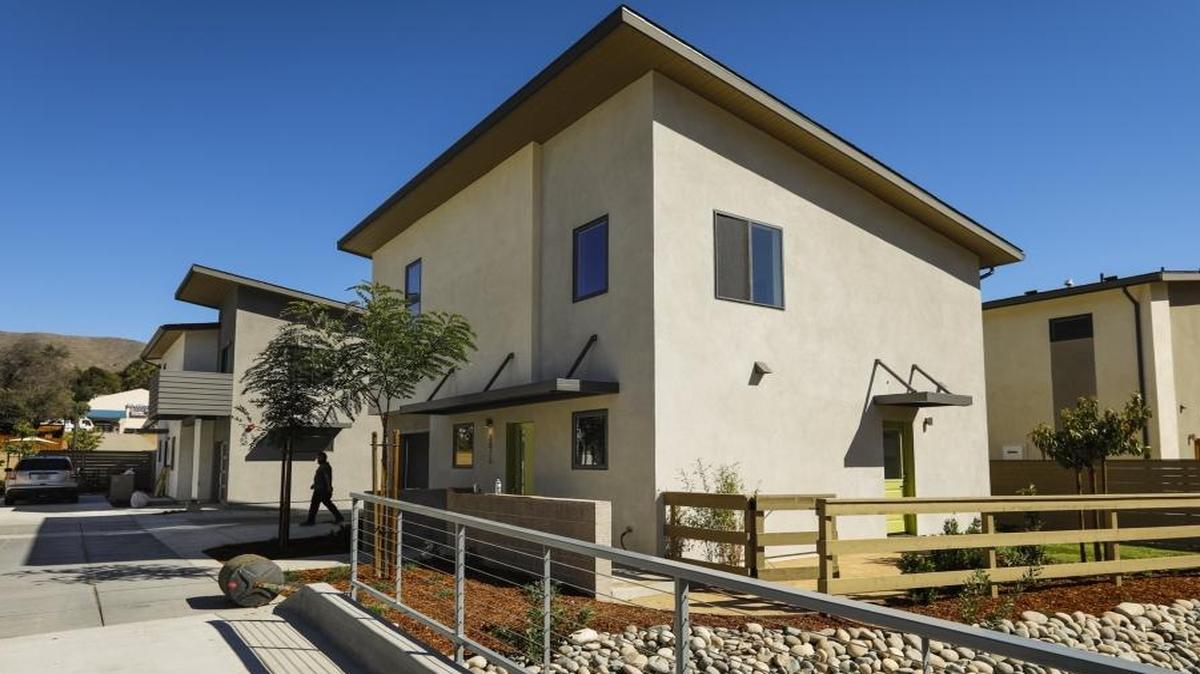 9 On Rockview is a new housing development under construction on Rockview Place in San Luis Obispo pricing from the mid $500,000s. Climbing housing costs are pricing new homebuyers out of the market in San Luis Obispo County.