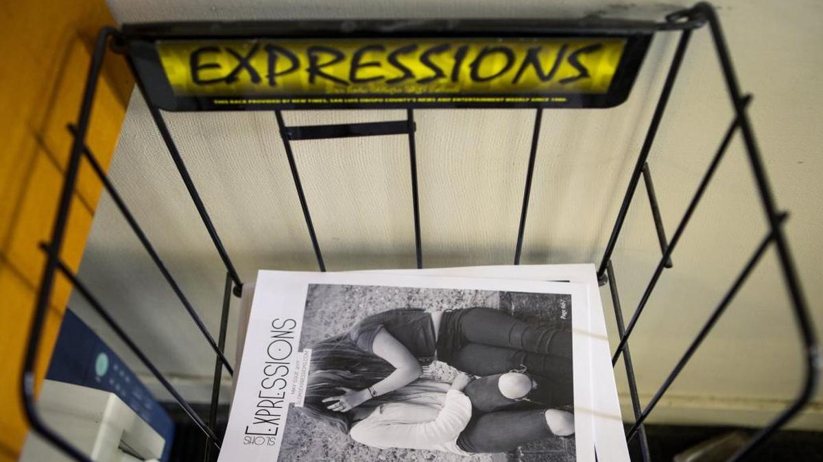 The students of San Luis Obispo High School put out a May edition of the student paper, Expressions, focusing on LGBTQ issues.