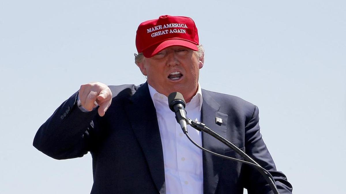 Republican presidential candidate Donald Trump.