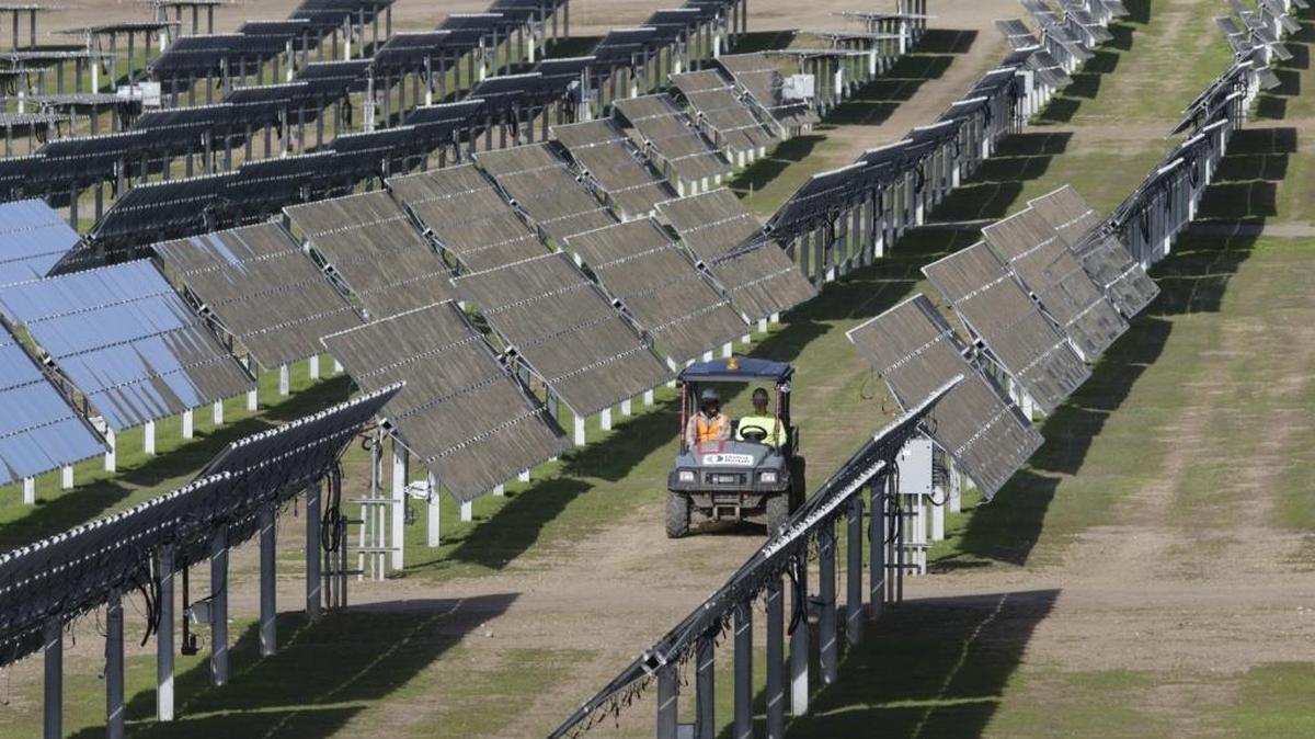 The California Flats Solar project, located on the Jack Ranch north of Highway 41 and east of Cholame, is designed to generate enough clean energy to serve the needs of about 100,000 average homes per year.