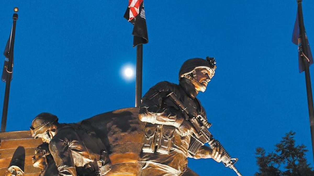 The Faces of Freedom Veterans Memorial in Atascadero pays tribute to those who served in the military.