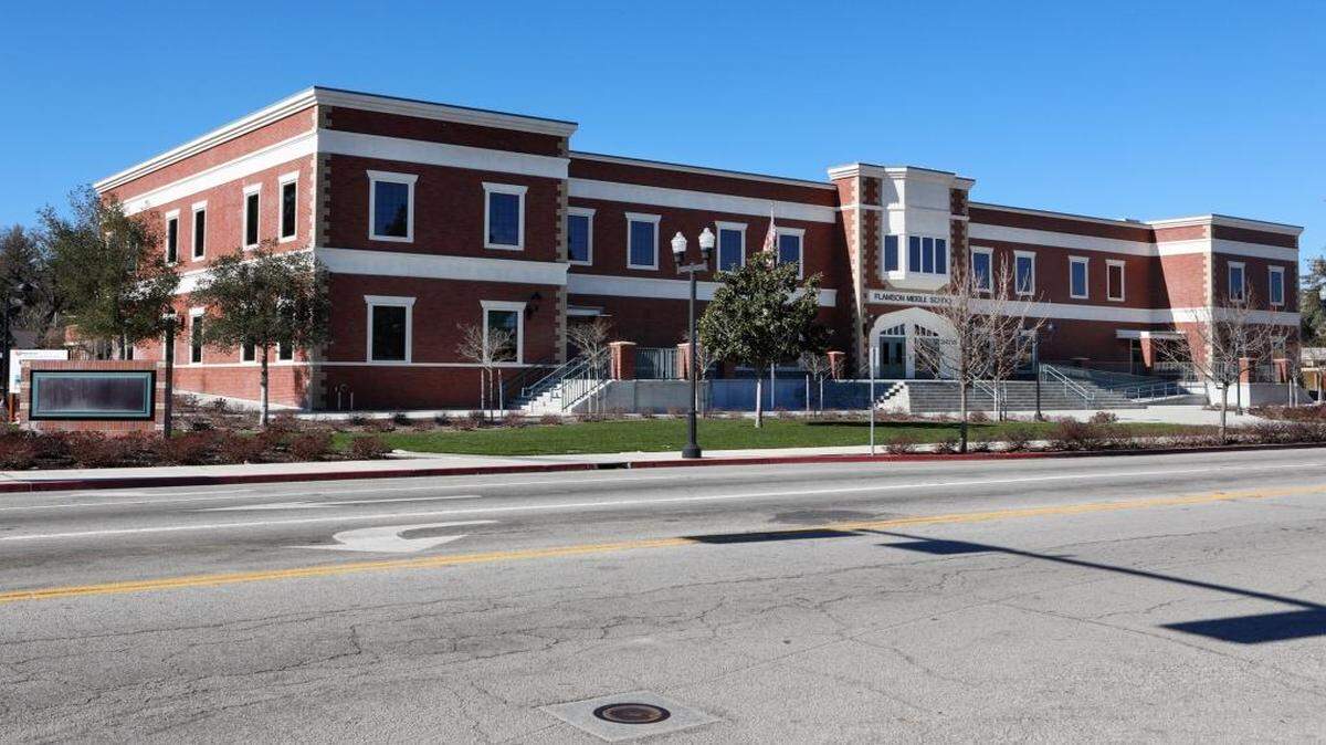 Flamson Middle School in Paso Robles at the corner of Spring and 24th streets.
