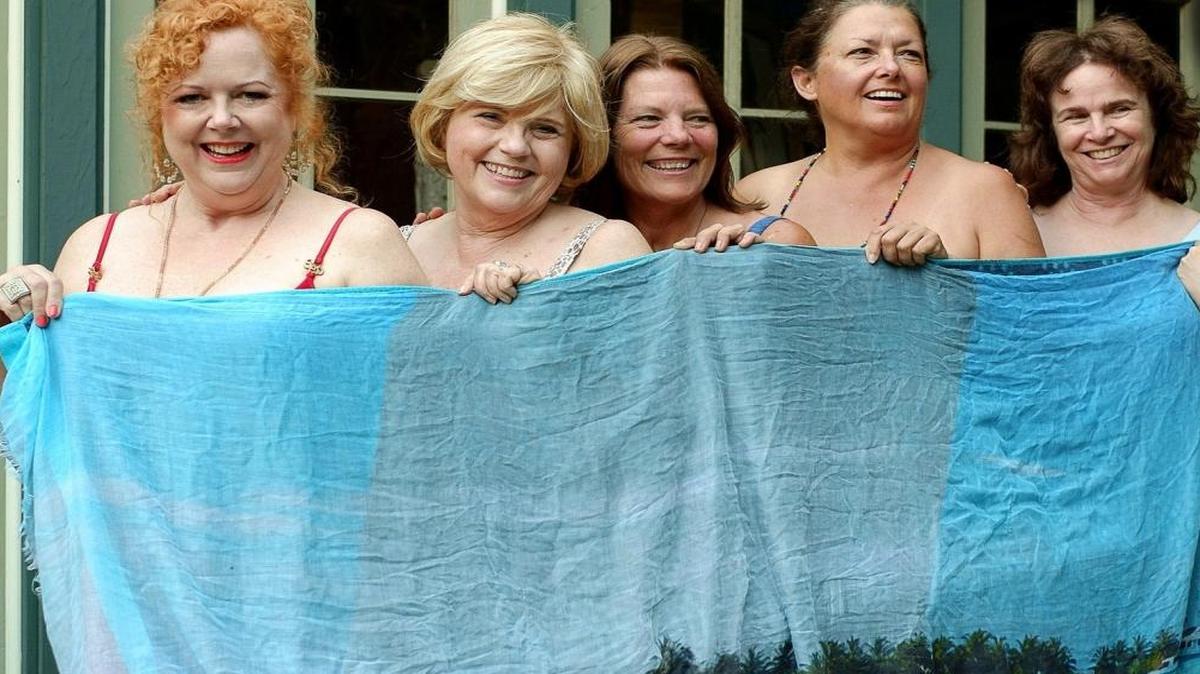 The Pewter Plough Playhouse will present “The Dixie Swim Club,” a comedy celebrating 50 years of friendship among five North Carolina women, Aug. 12 to Sept. 11 at 828 Main St. in Cambria. Above, Samantha Loring, Janice Peters, Janine Ehlich, T.C Wits and Joyce Calderone are featured in “The Dixie Swim Club.”