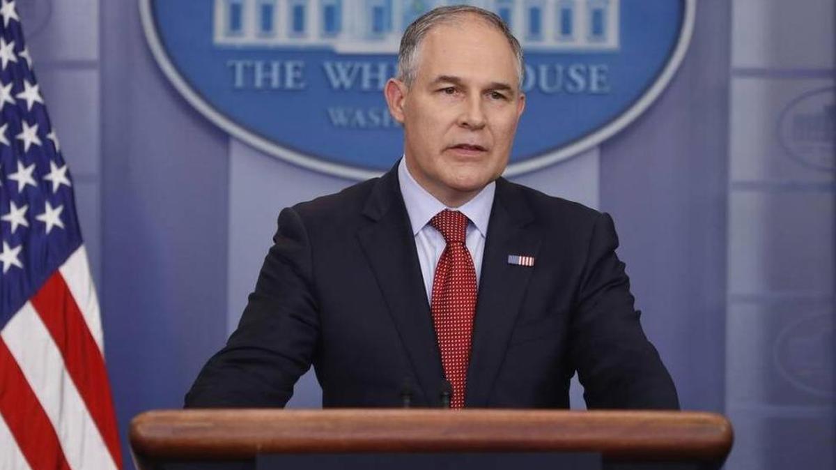 EPA chief Scott Pruitt