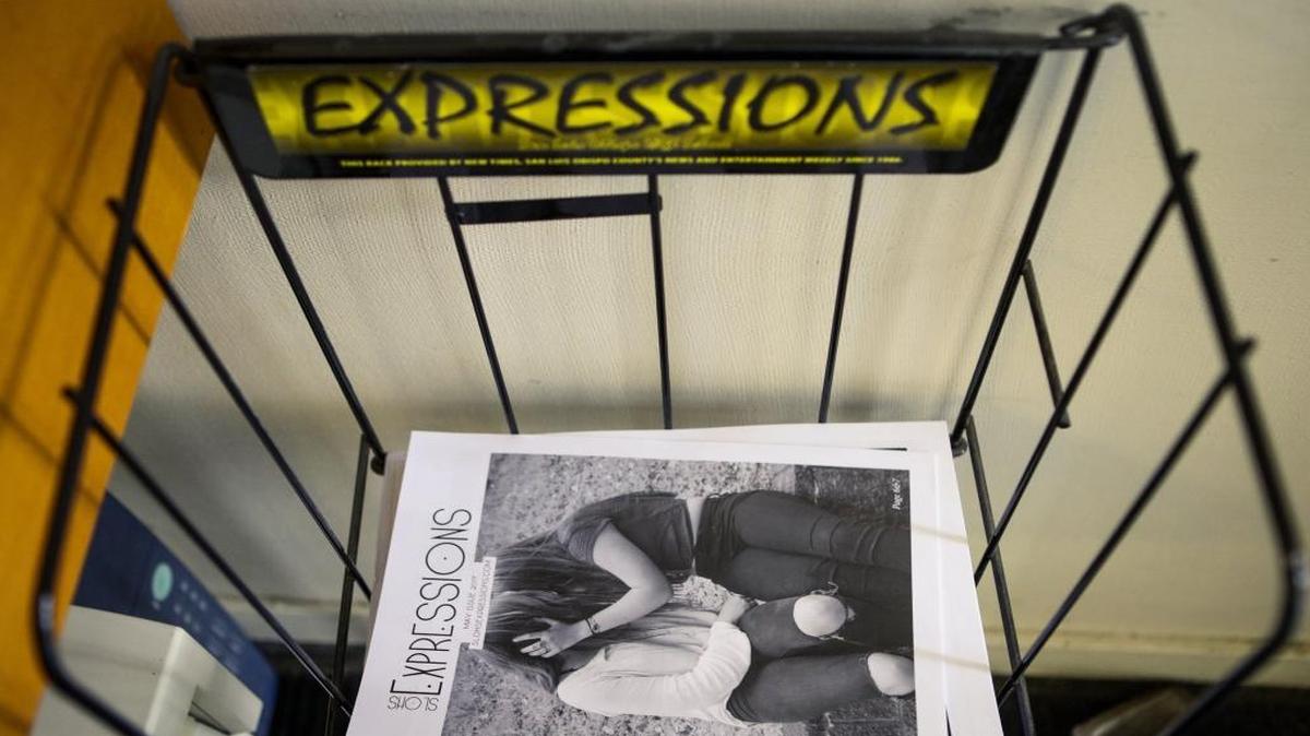 San Luis Obispo High School journalism students put out a May edition of the student paper, Expressions, featuring LGBTQ issues. Special education teacher Michael Stack wrote a letter in response.