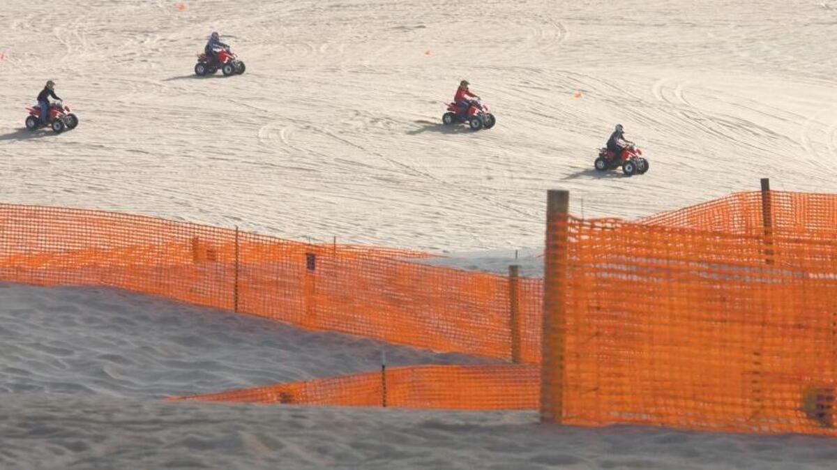 New dust control measures are being put to the test at Oceano Dunes State Vehicle Recreation Area.