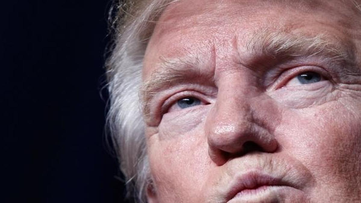 Republican presidential candidate Donald Trump speaks during a campaign rally, Friday, Aug. 5, 2016, in Green Bay, Wisconsin.