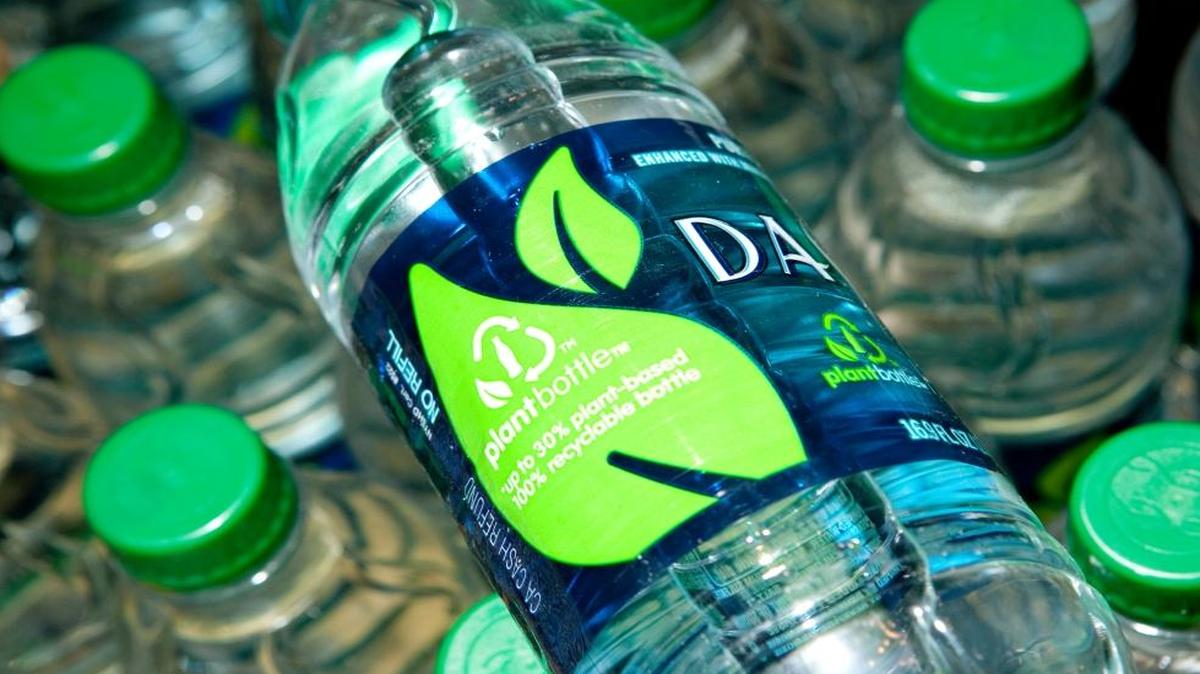 If not recycled, plastic bottles will take up space in landfills.