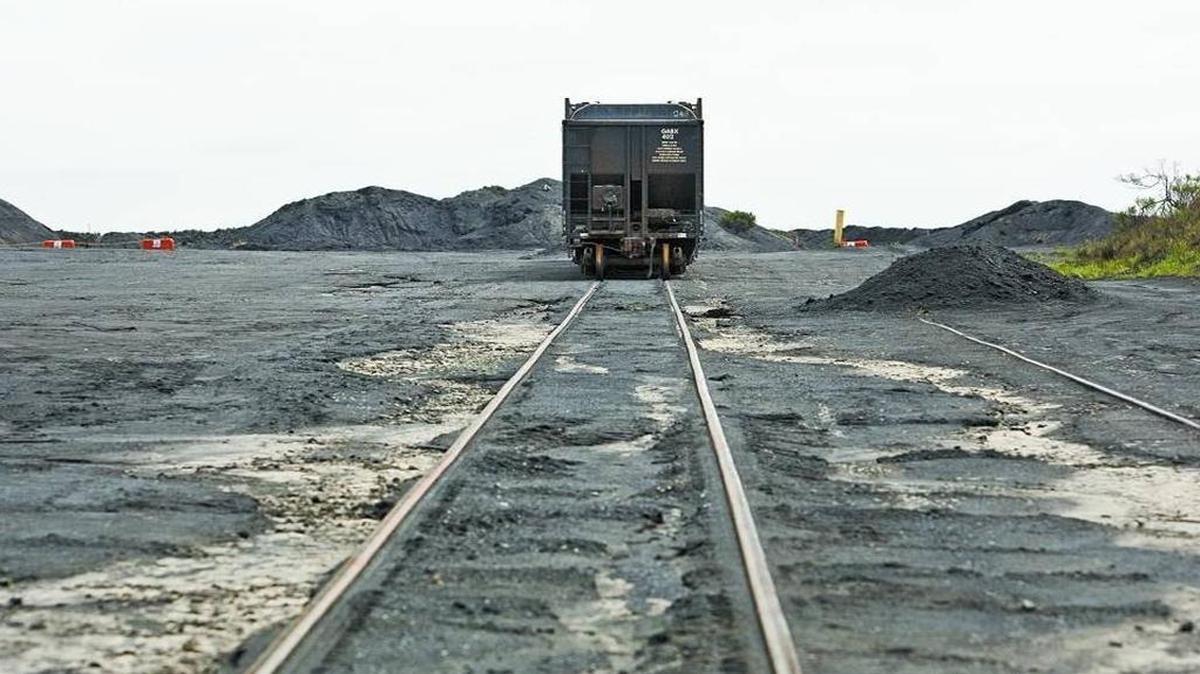 The end of a stretch of rail line inside the Phillips 66 refinery on the Nipomo Mesa.