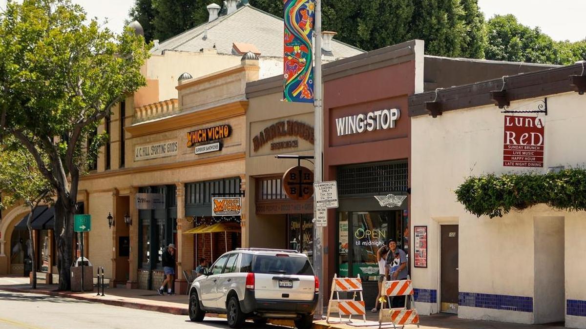 Chorro Street in San Luis Obispo.