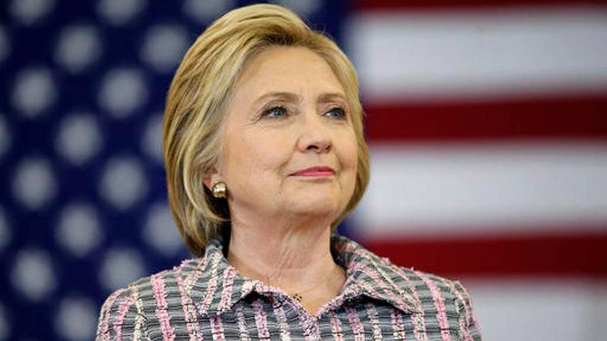Democratic presidential candidate Hillary Clinton speaks at a rally at Sacramento City College, Sunday, June 5, 2016, in Sacramento, Calif.