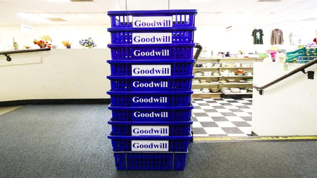 The San Luis Obispo Goodwill thrift store.