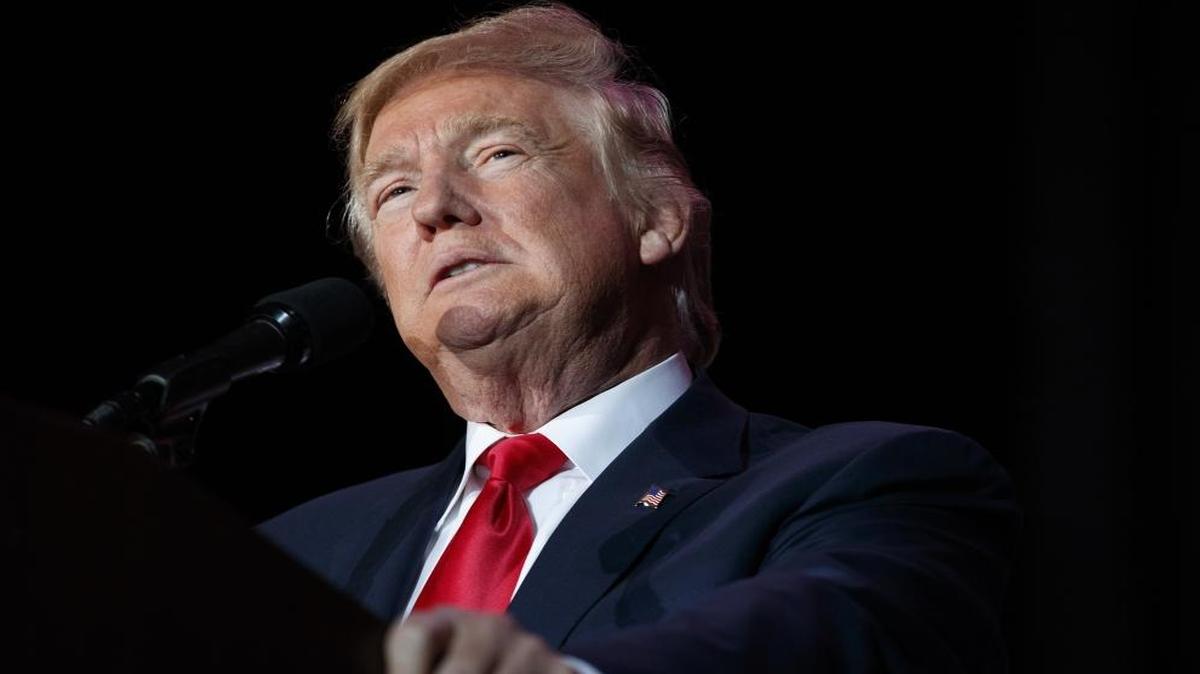 President-elect Donald Trump speaks in Orlando, Fla.