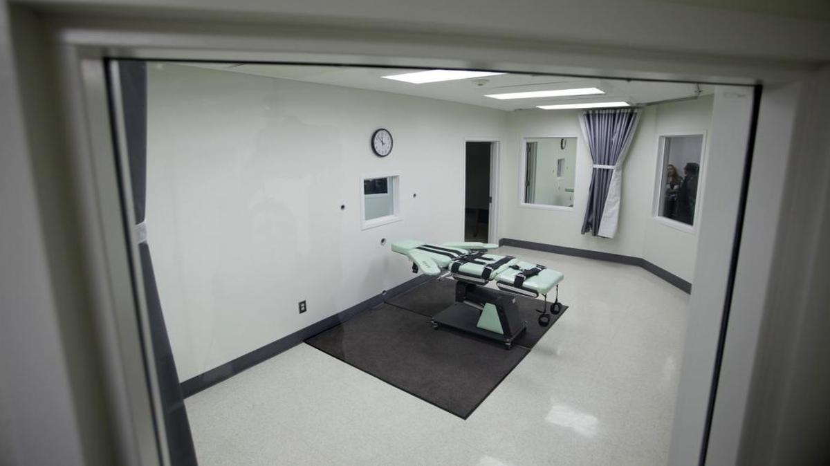 In this Sept. 21, 2010 photo is the lethal injection facility at San Quentin State Prison in San Quentin, Calif.