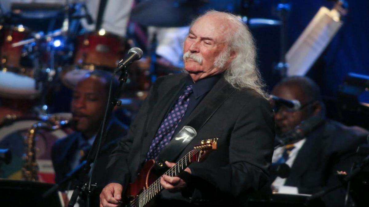David Crosby performs at Lincoln Center in New York on May 3, 2013.