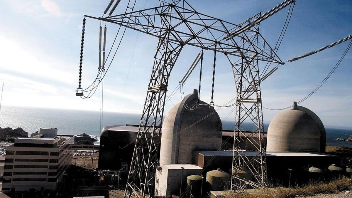 The Diablo Canyon Nuclear Power Plant in Avila Beach, shown in 2001.