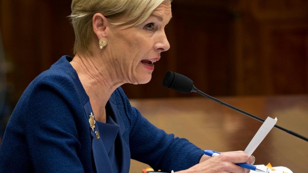 Cecile Richards, president of Planned Parenthood, testifies during a House Government Oversight committee hearing on Capitol Hill in Washington, D.C., on Sept. 29, 2015.