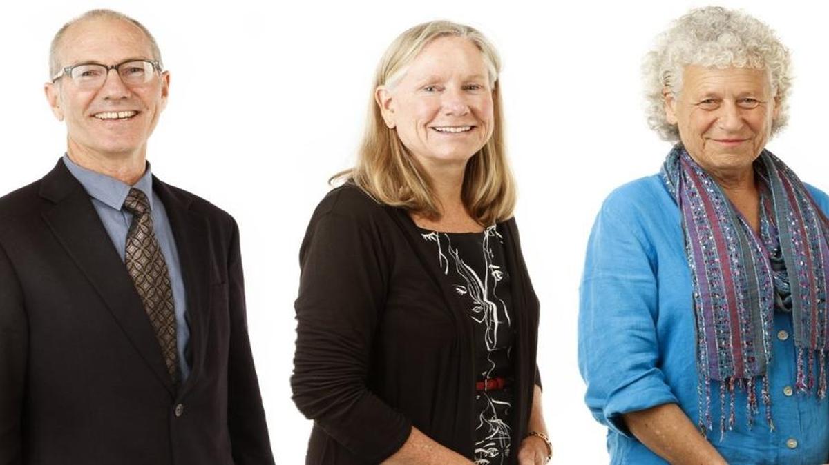 From left, Jamie Irons, Tina Metzger and Betty Winholtz.