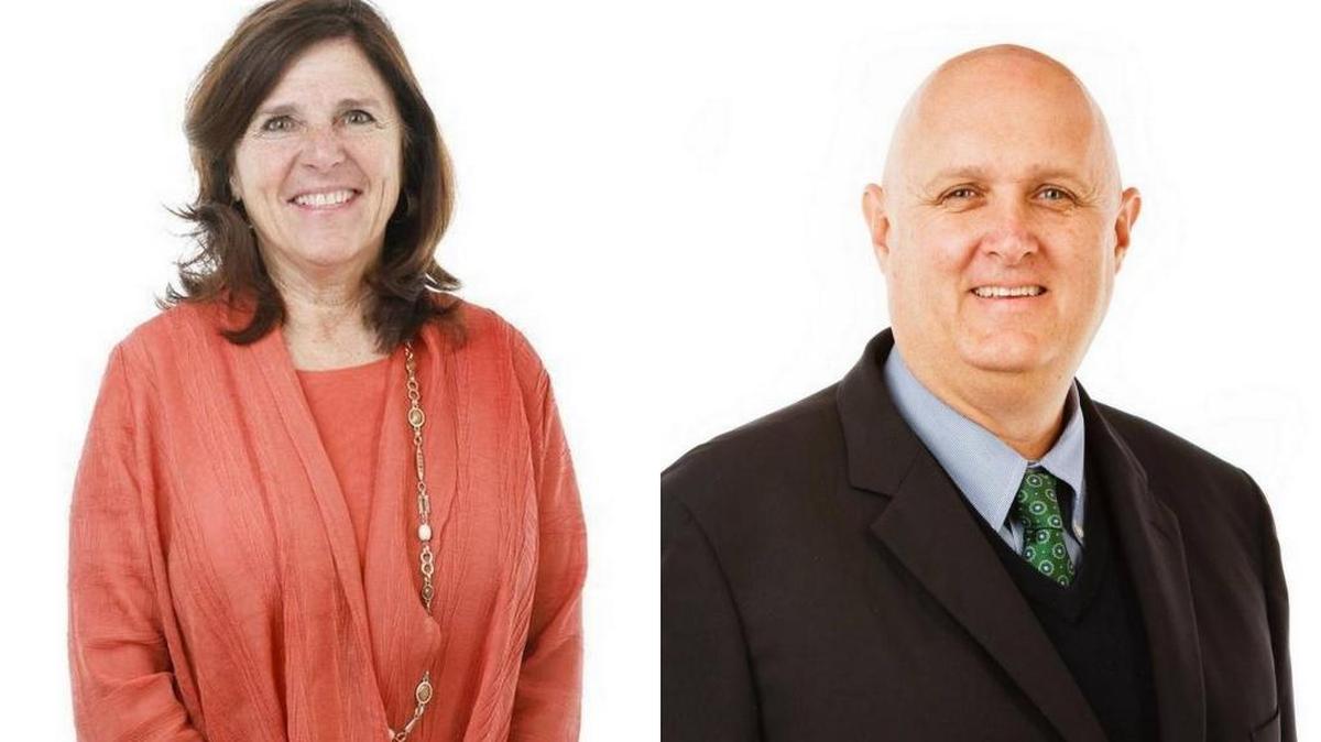 Debbie Arnold and John Peschong