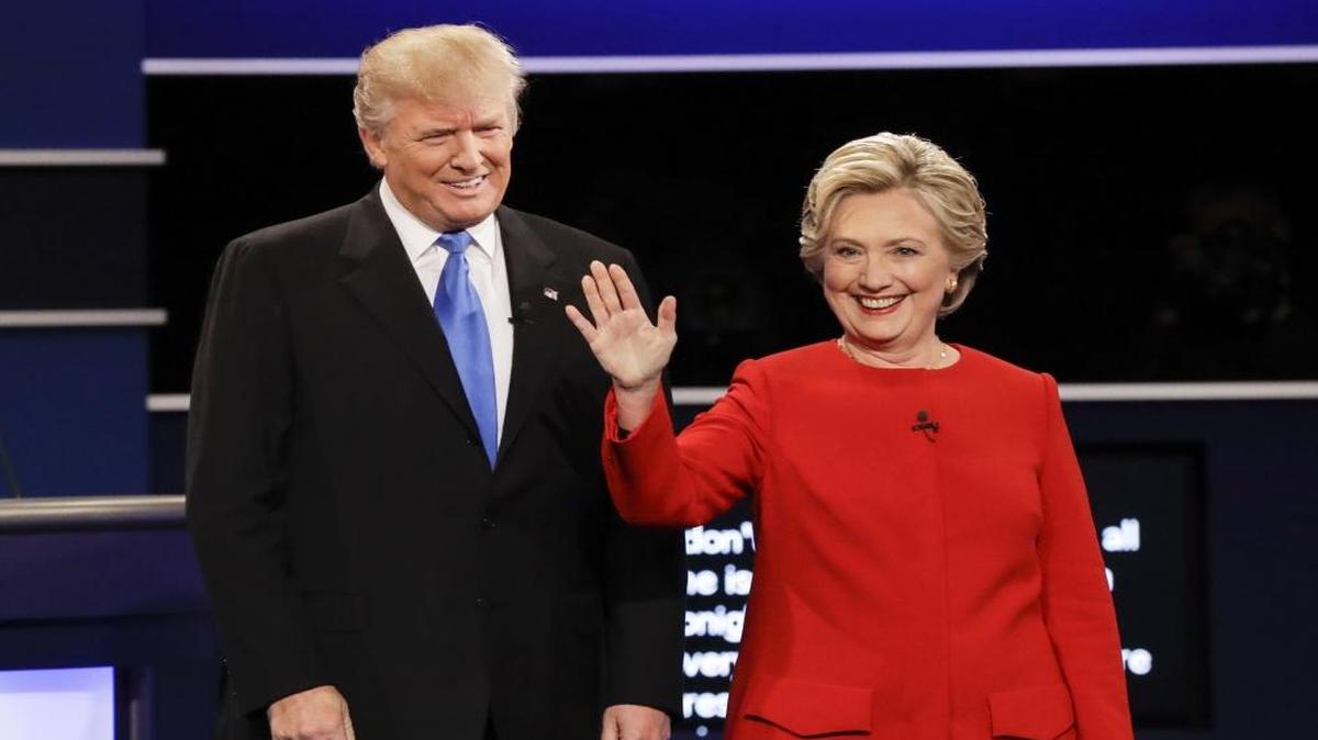 Republican presidential nominee Donald Trump and Democratic presidential nominee Hillary Clinton.