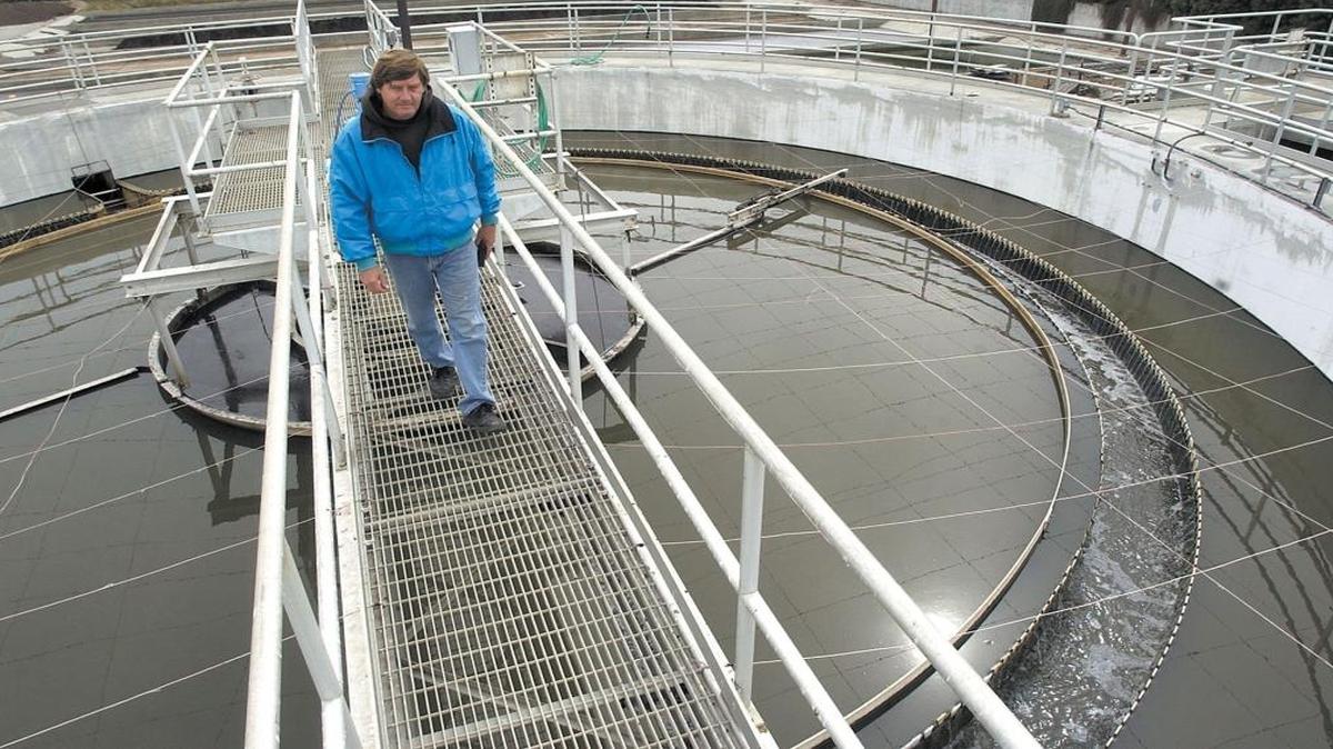 Les Girvin in 2006 at the Morro Bay Sewer Plant.