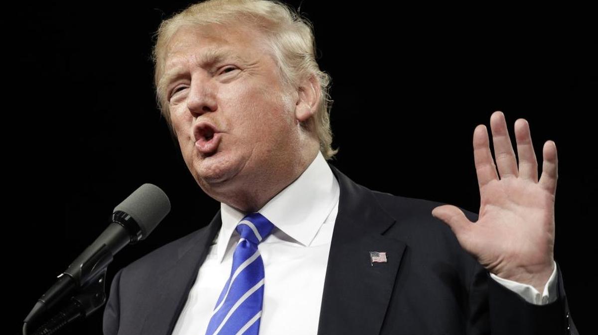 Republican presidential candidate Donald Trump.