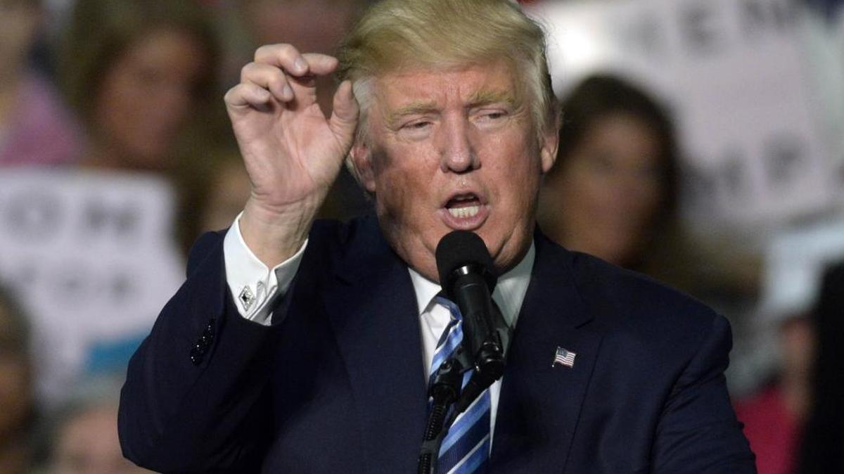 Republican presidential candidate Donald Trump.