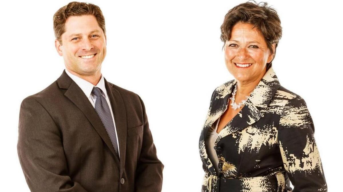 Jordan Cunningham and Dawn Ortiz-Legg are running for state Assembly.