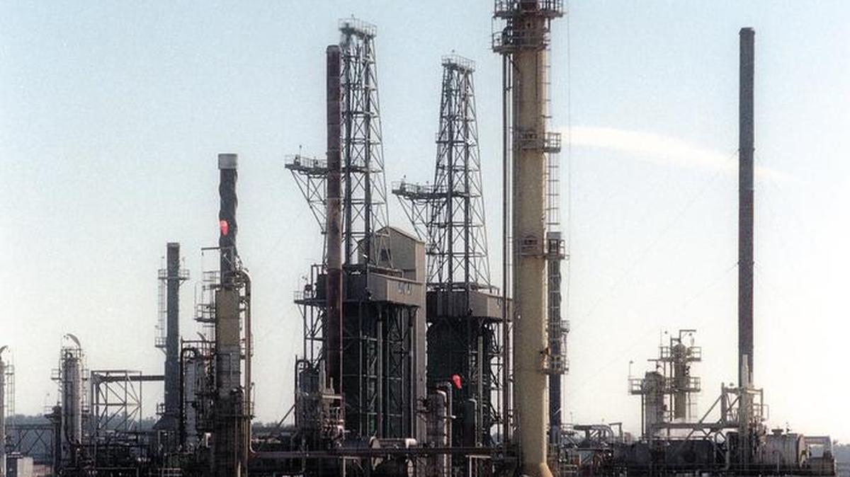 The Nipomo Mesa refinery in a file photo from 1999.