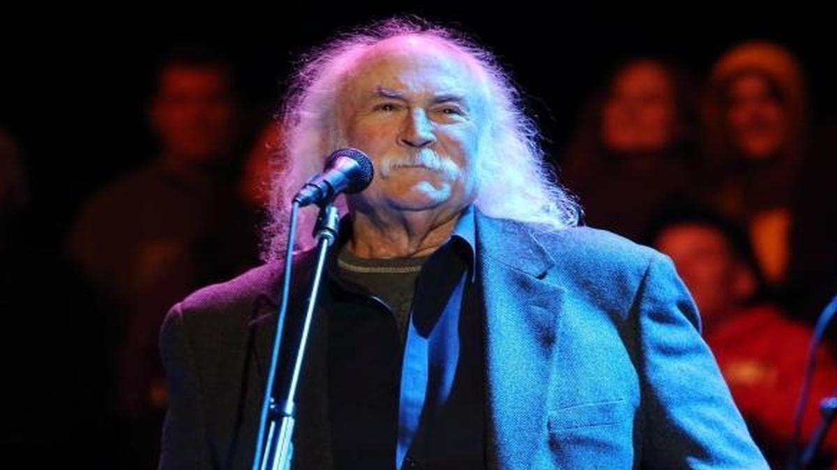 David Crosby performs October 27, 2013, in Mountain View.