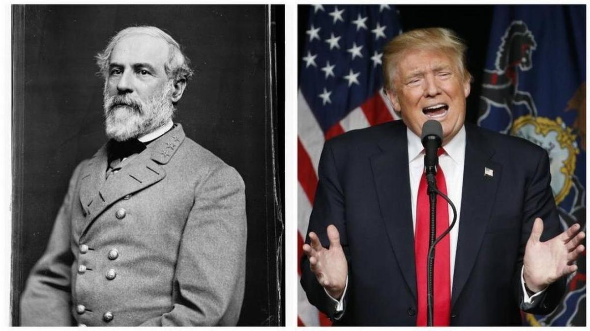 Robert E. Lee and Donald Trump